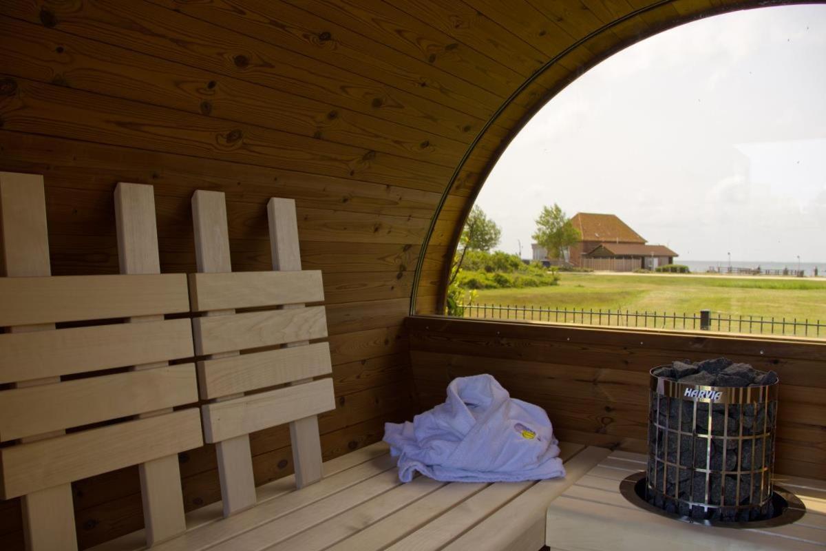 Inselblume 82 - Bungalow Am Suedstrand Mit Meerblick Burgtiefe auf Fehmarn Екстериор снимка