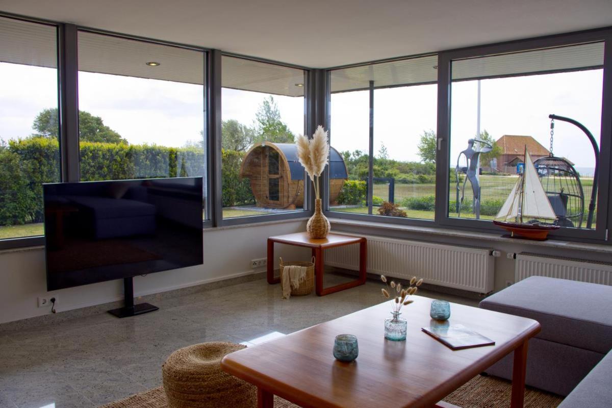 Inselblume 82 - Bungalow Am Suedstrand Mit Meerblick Burgtiefe auf Fehmarn Екстериор снимка