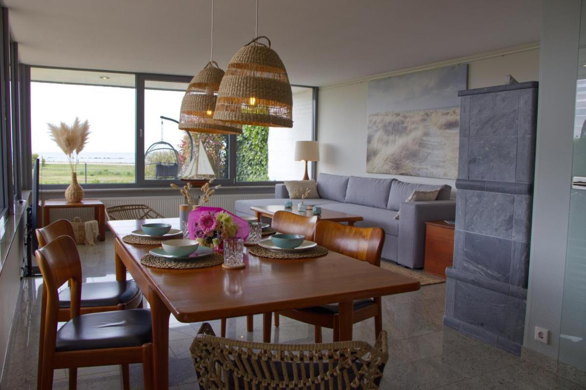 Inselblume 82 - Bungalow Am Suedstrand Mit Meerblick Burgtiefe auf Fehmarn Екстериор снимка
